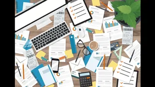 Spot The Business Card On The Office Table In Under 10 Seconds